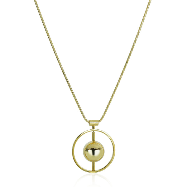 noir jewelry Sputnik Necklace