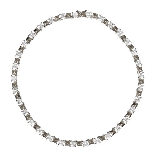 noir jewelry Square Mini Punks Necklace