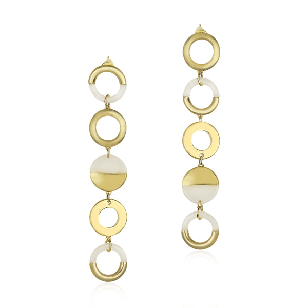 noir jewelry Steady Glow Mistmatch Earrings
