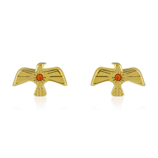 noir jewelry Sunbird Stud Earrings