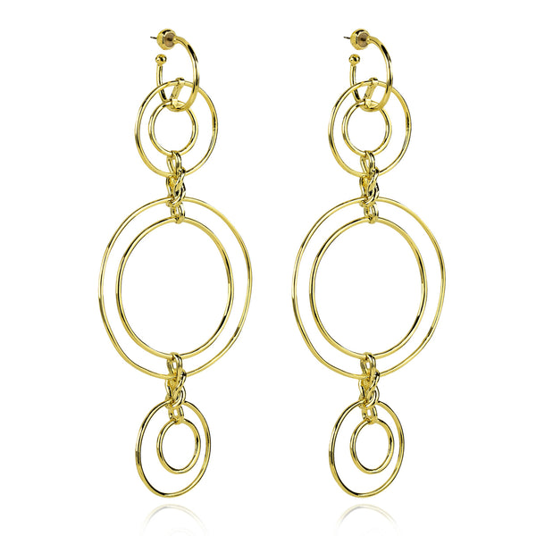 noir jewelry TRUSS EARRINGS