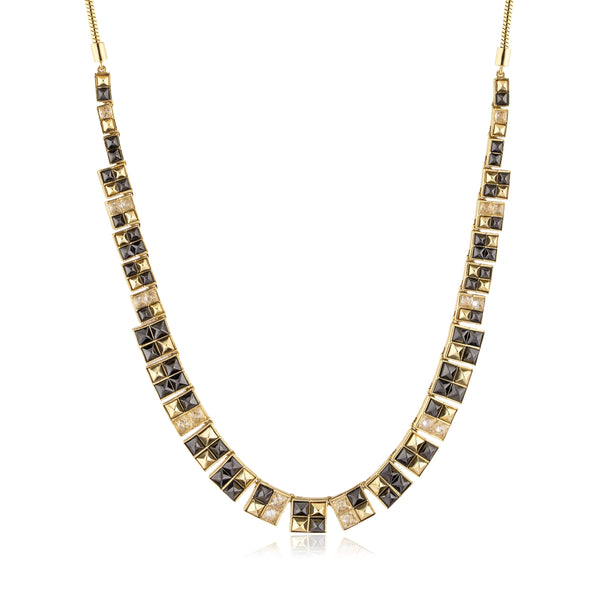 noir jewelry Twisted Chain Necklace