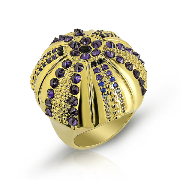 noir jewelry Urchin Puff Ring-8