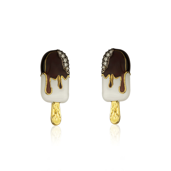 noir jewelry Vanilla Fudge Stud Earring