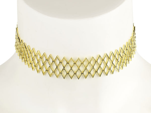 noir jewelry VEILED CHOKER NECKLACE