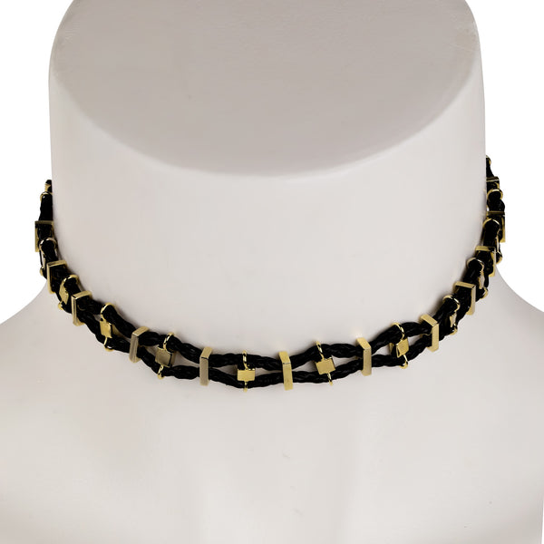 noir jewelry VIPER CHOKER NECKLACE