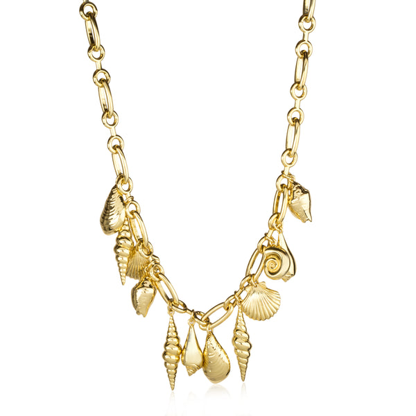 noir jewelry Washed Ashore Charm Necklace