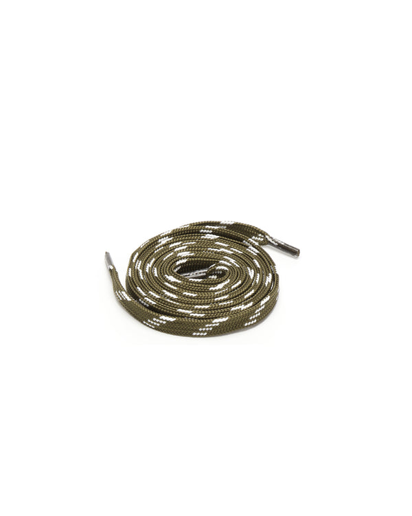 Nokwol 2 Tone Flat Lace Khaki/White