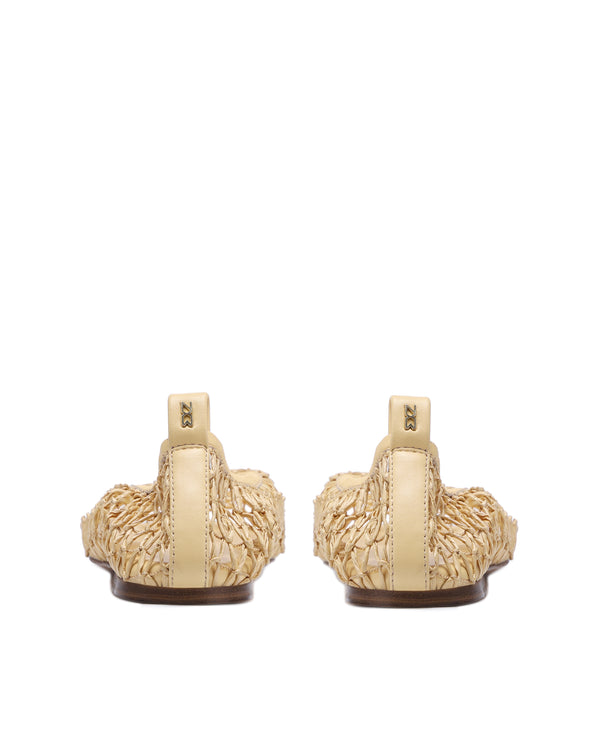 Nokwol Anala Natural Fishnet Raffia