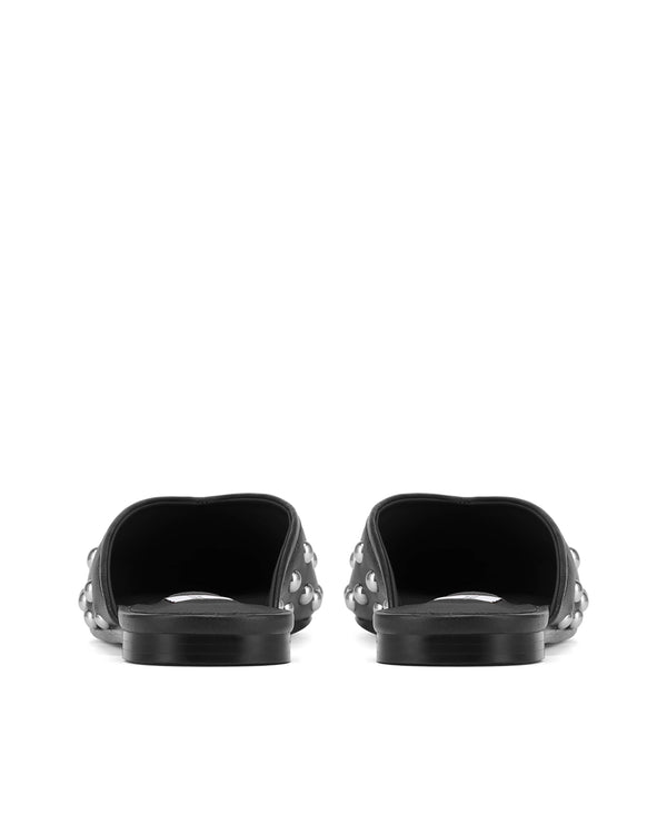 Nokwol Ariel Black Leather Studs