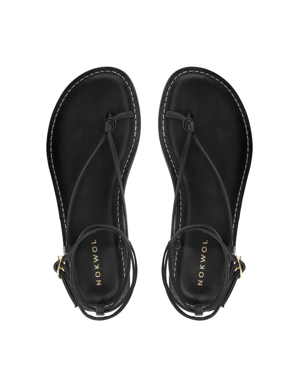 Nokwol Ballet Black Leather