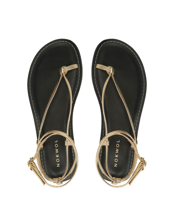 Nokwol Ballet Gold Leather