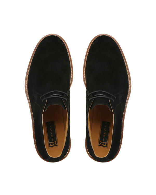 Nokwol Blake Black Suede