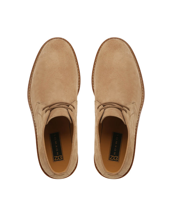 Nokwol Blake Taupe Suede