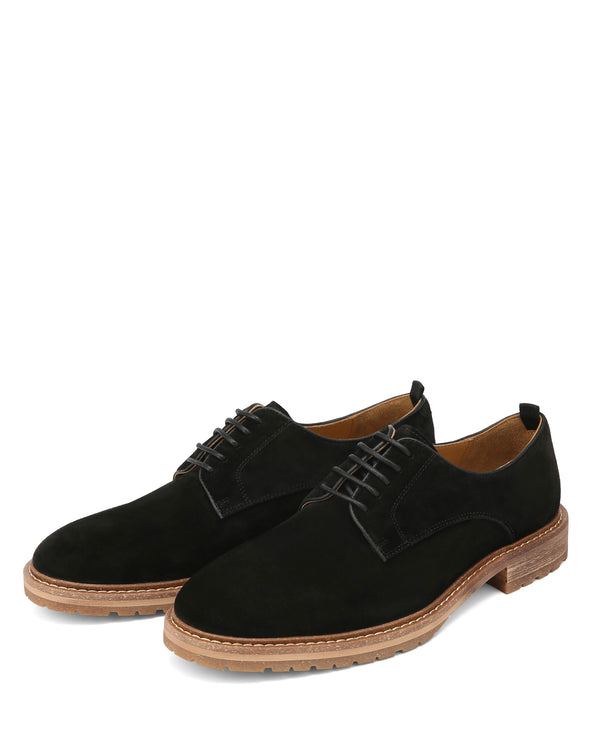 Nokwol Braxton Black Suede