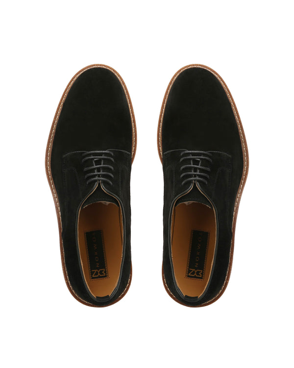Nokwol Braxton Black Suede