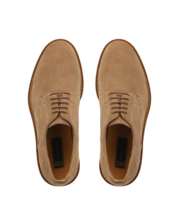 Nokwol Braxton Taupe Suede