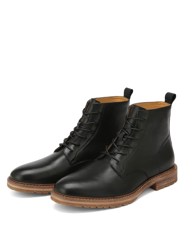 Nokwol Burt Black Venice Leather