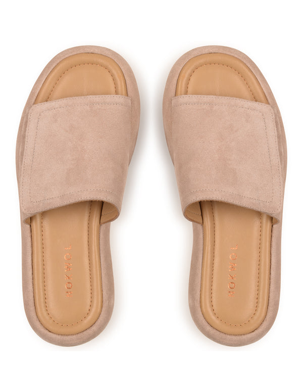 Nokwol Clara Beige Suede