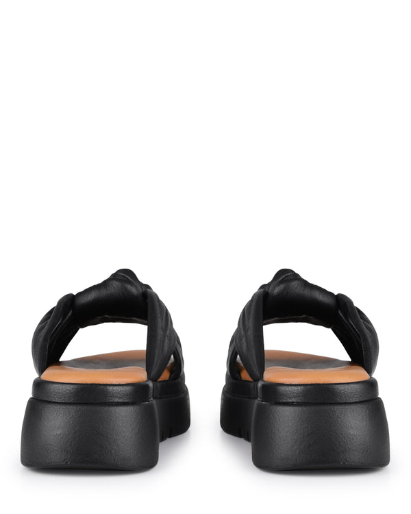 Nokwol Ella Black Leather