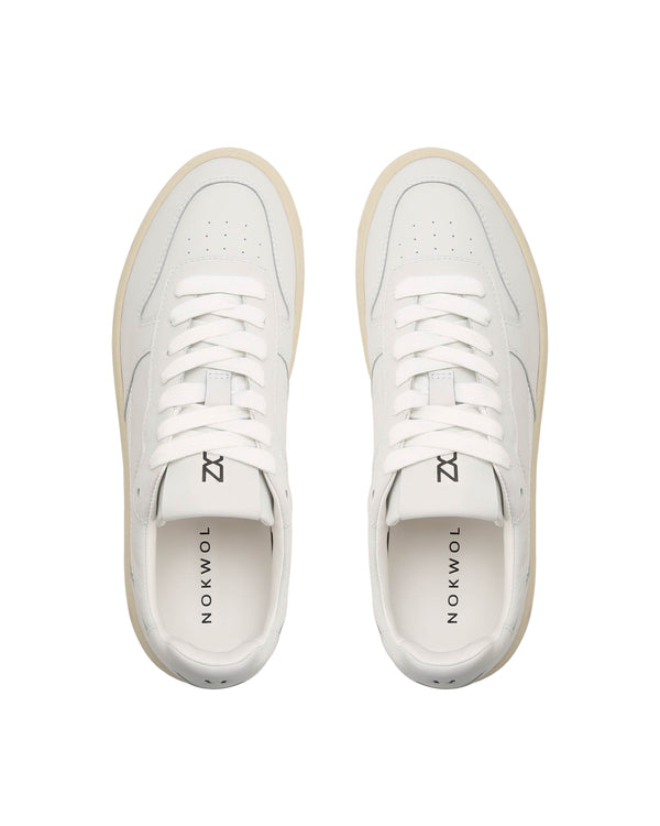 Nokwol Evie White Leather