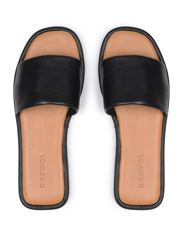 Nokwol Flo Black Leather