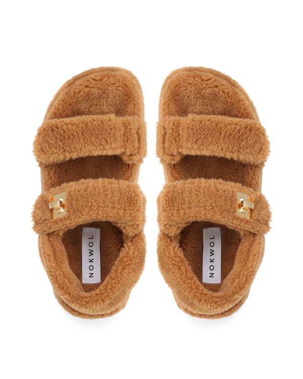 Nokwol Fluffy Beige Fur