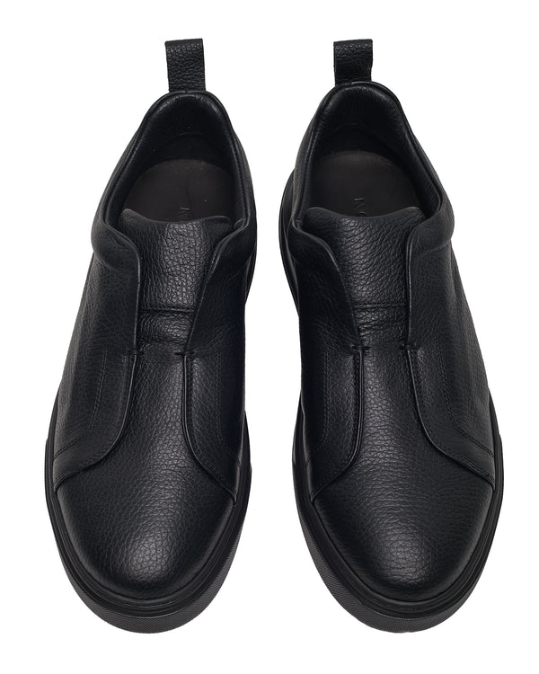 Nokwol George Leather Black/Black Sole