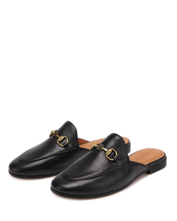 Nokwol Gina Black Leather