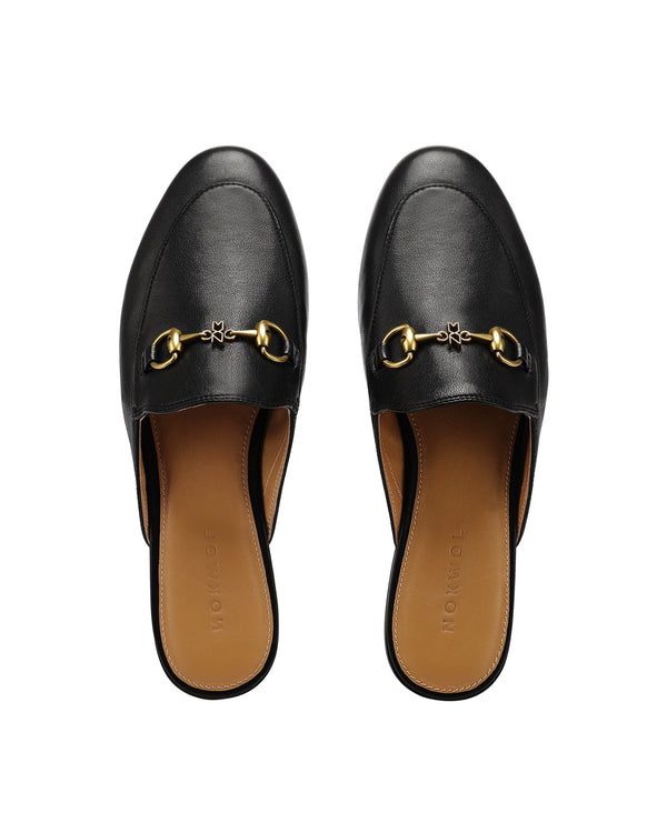 Nokwol Gina Black Leather