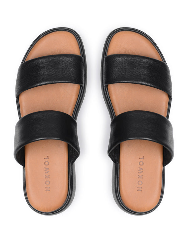 Nokwol Grace Black Leather