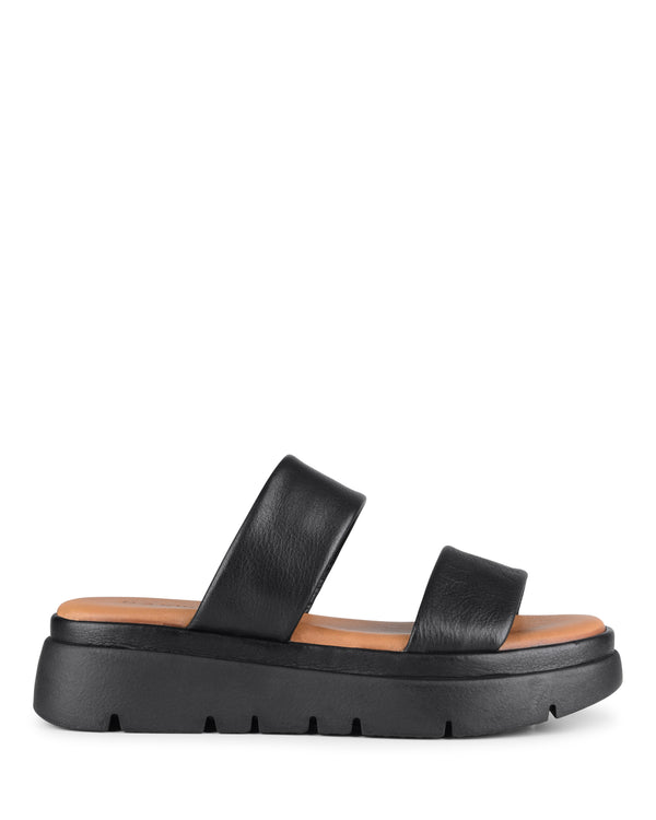 nokwol Grace Black Leather