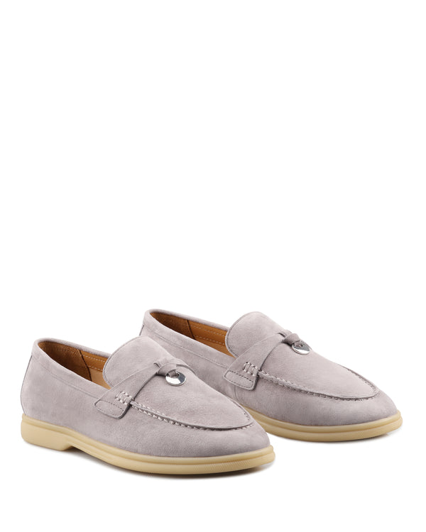 Nokwol Jamie Grey Suede