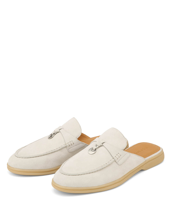 Nokwol Jessie Off White Suede