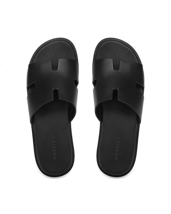 Nokwol Leon Black Leather