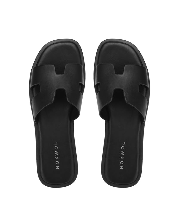 Nokwol Liz Leather Black