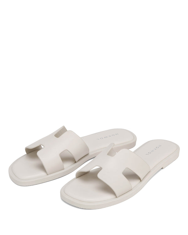 Nokwol Liz Leather Ecru