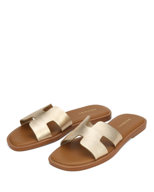 Nokwol Liz Leather Gold