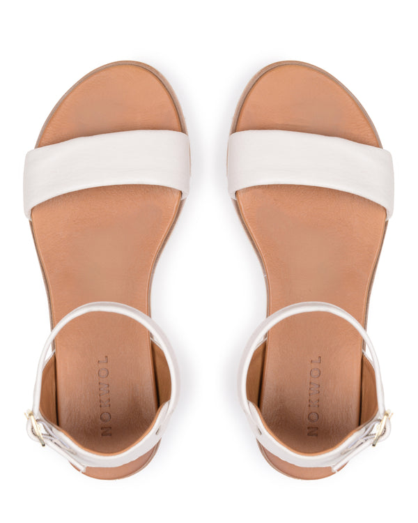 Nokwol Lydia Ivory Leather