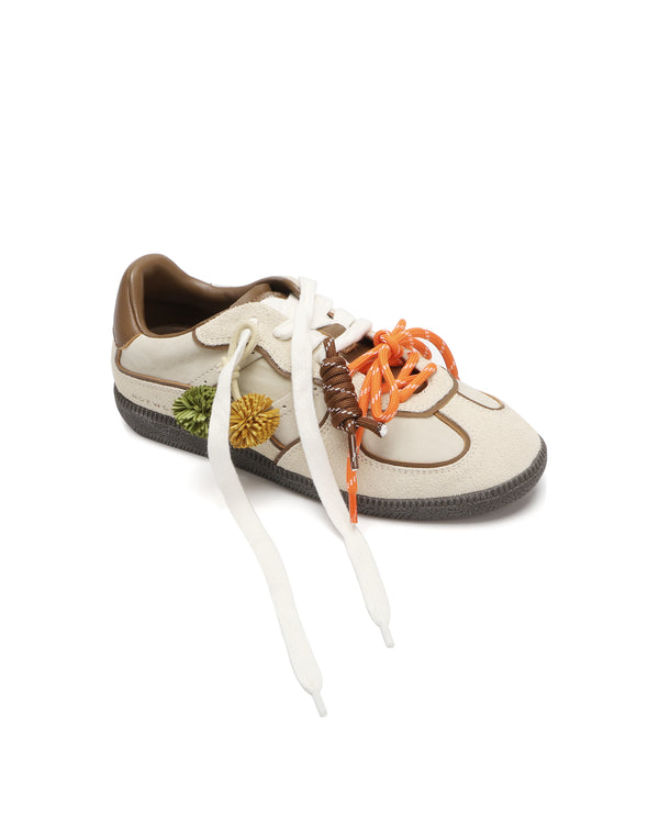 Nokwol Marinda Cord Tan/White