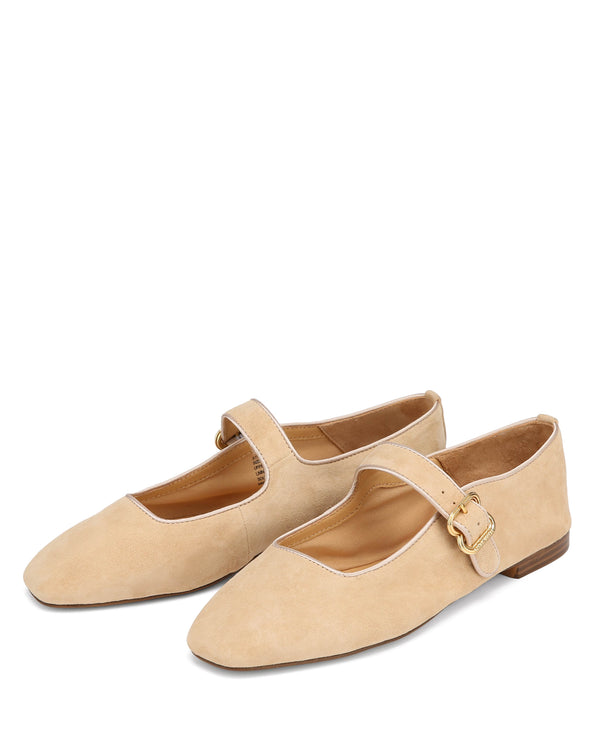 Nokwol Masa Beige Kid Suede
