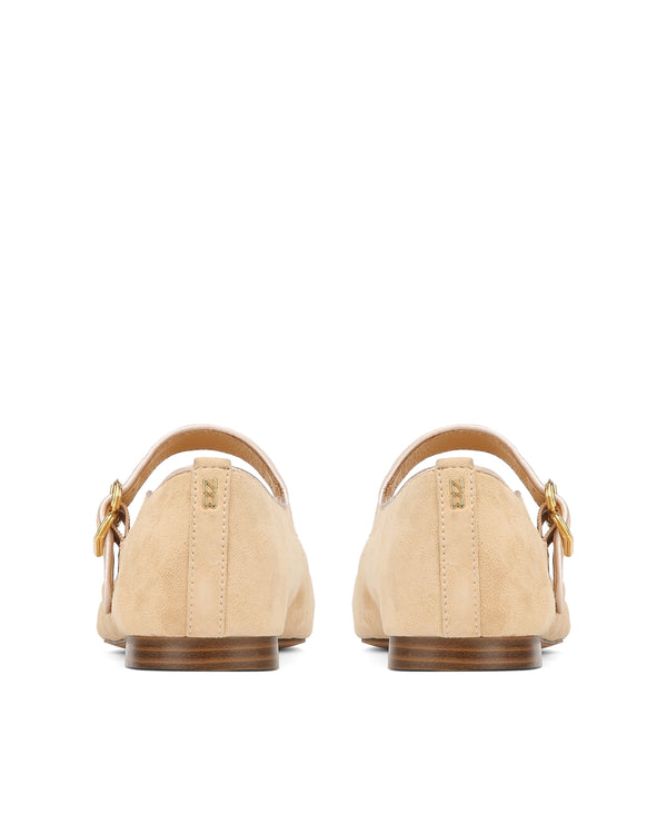 Nokwol Masa Beige Kid Suede