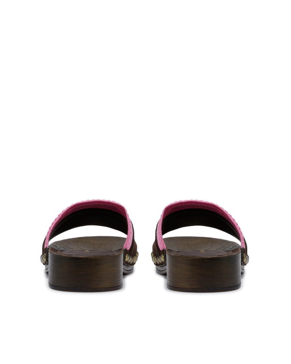 Nokwol Miri Brown/Pink Suede