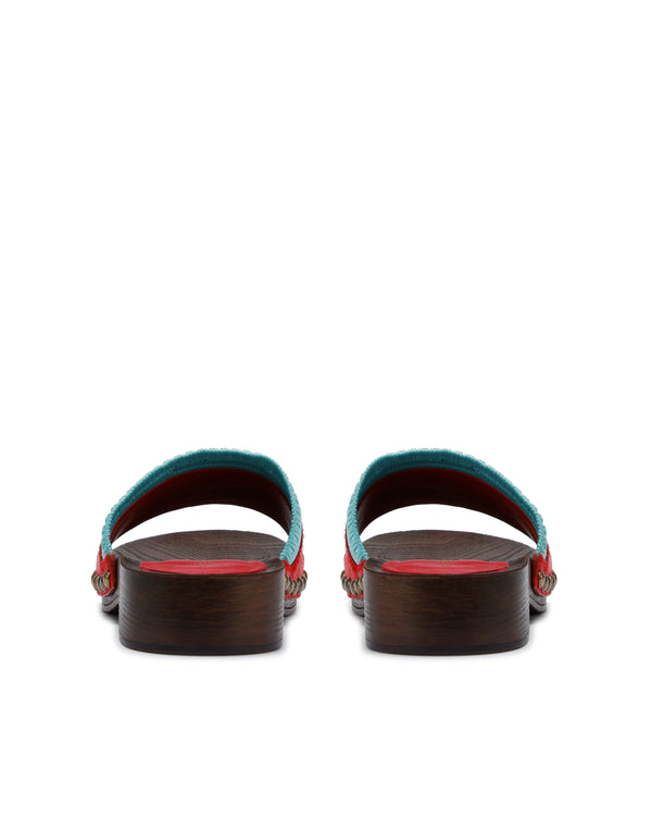 Nokwol Miri Red/Turquoise Pony