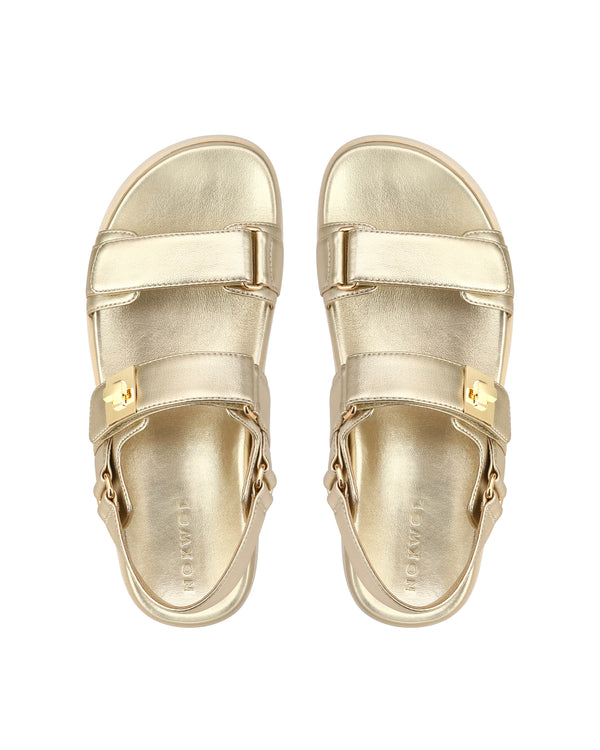 Nokwol Mona Sheep Leather Gold