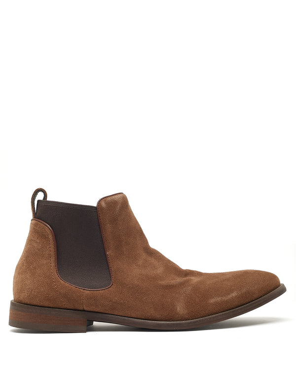 nokwol Monaco Khaki Washed Velour Suede