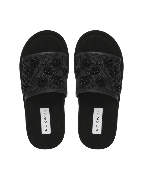 Nokwol Nola Mesh/Suede Black