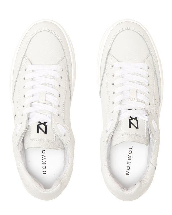 Nokwol Oakley White Leather