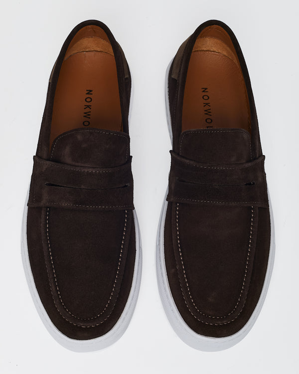 Nokwol Ollie Suede Dark Brown