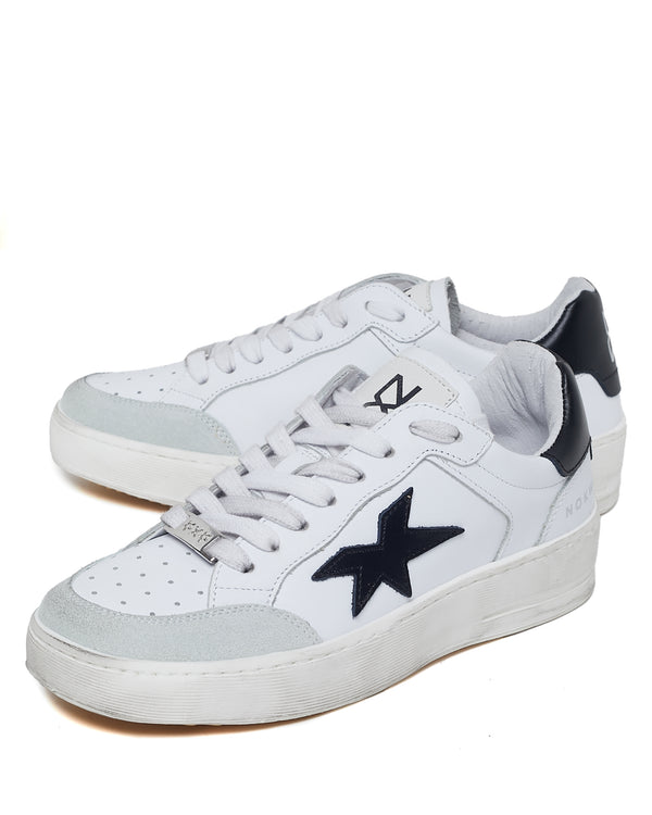 Nokwol Paris Leather White/Black